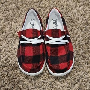 Gypsy Jazz slip on shoes